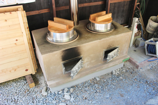 北山杉の大黒柱