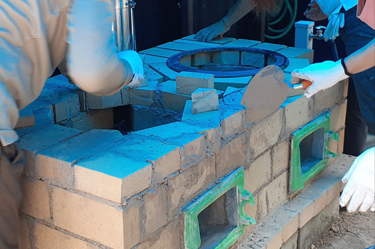 北山杉の大黒柱