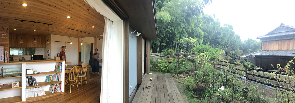 3世代住宅,家庭菜園